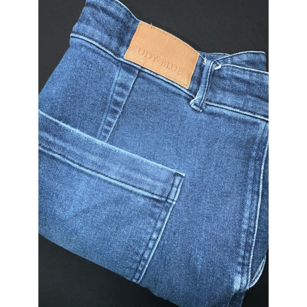 Judy Blue Jogger Jeans Women's 18W (36x29) High Rise Drawstring Stretch Denim - Picture 2 of 12